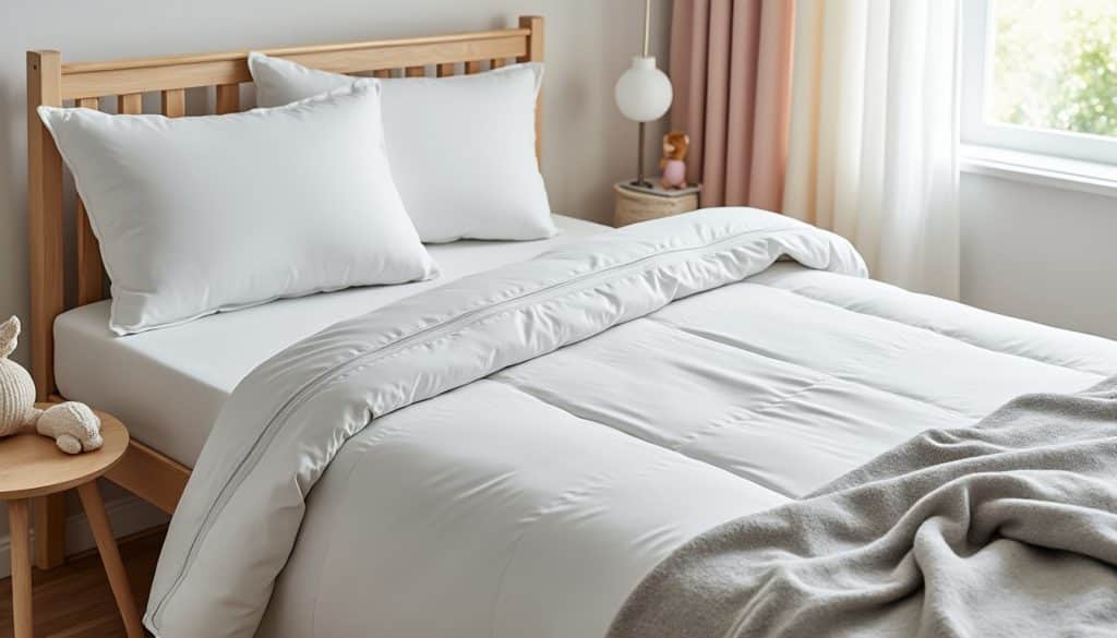 Couette zippée au drap housse 70X140 : combien il en faut