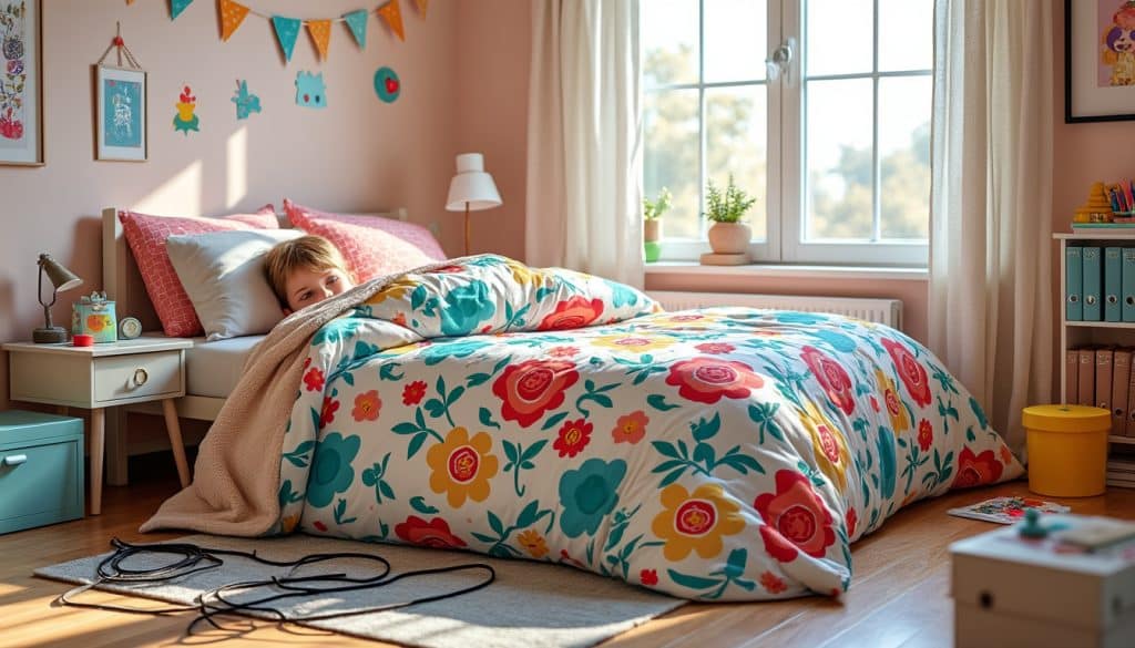 Housse de couette enfant 240X220 : ce qui est déconseillé et pourquoi